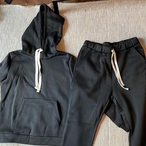 Sweatpants Set, Black, XL